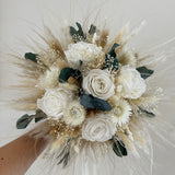 Brautstrauß "Boho Bride Eukalyptus Bouquet"