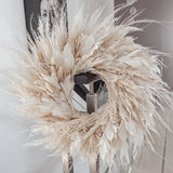 Kranz aus Trockenblumen "White Dream"