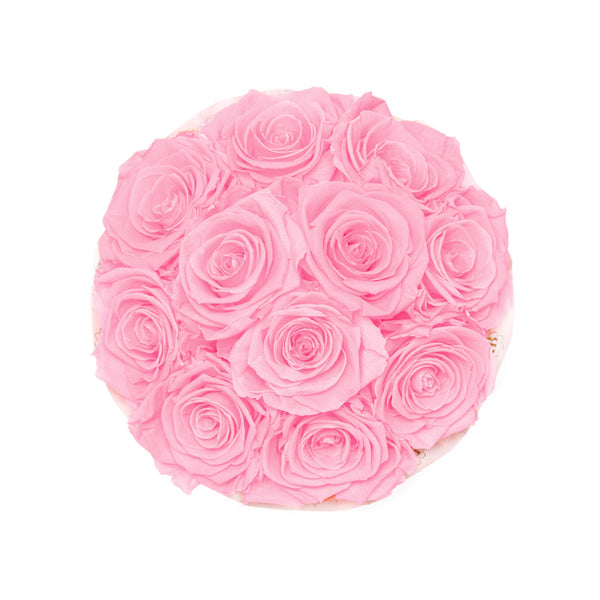 Medium - Premium White - Rosa Bouquet