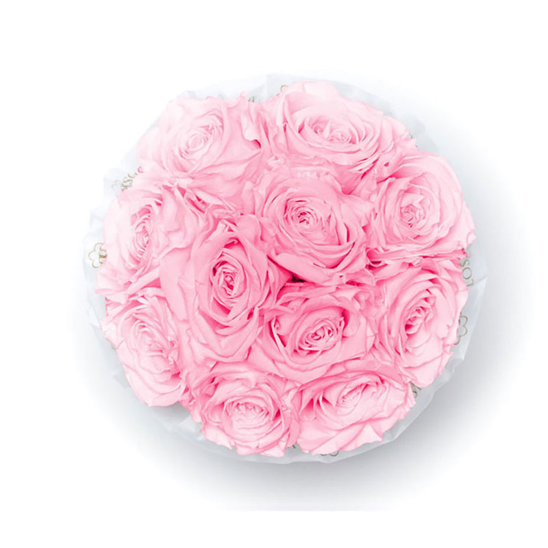 Small - Premium White - Rosa Bouquet