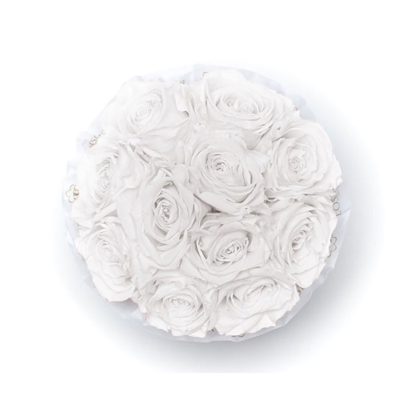 Small - Premium White - Weiß Bouquet