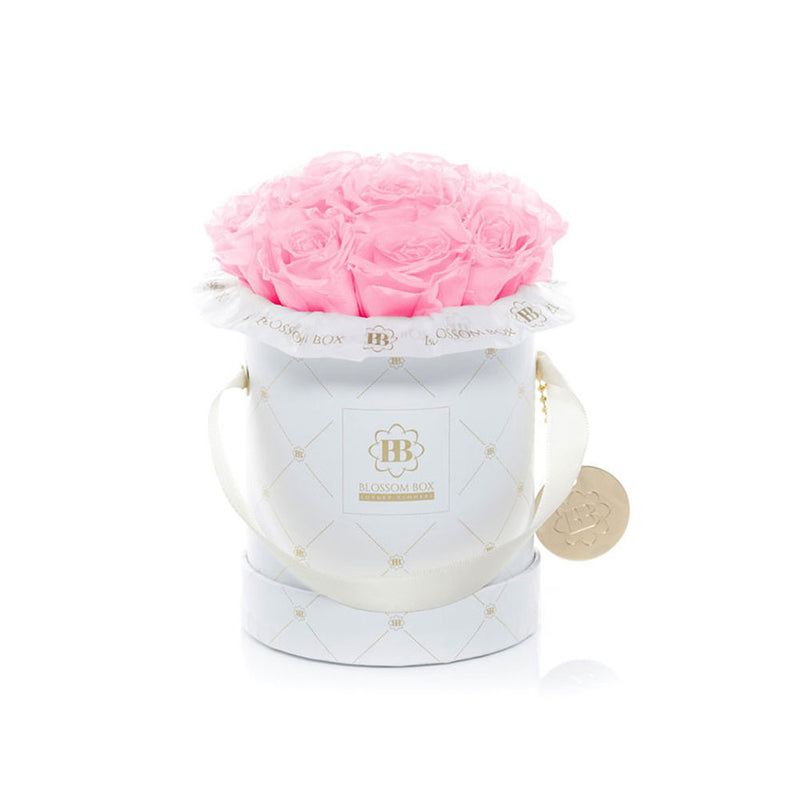 Small - Premium White - Rosa Bouquet