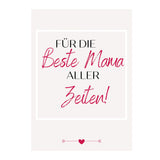 Grußkarte "Beste Mama" A6 by  MARYLEA - Floral Lifestyle & Interior.