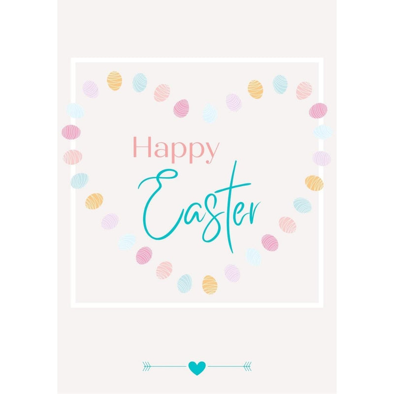 Grußkarte "Happy Easter" A6