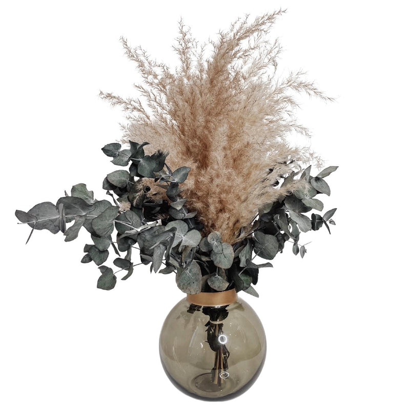 Geschenkidee für die Liebste "Strauß mit Vase und Karte"