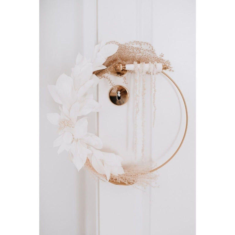 Geschenkidee für Sie - Hoop "White Beauty" stehend