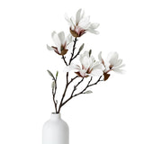 Magnolienzweig Weiß 60 cm by  MARYLEA - Floral Lifestyle & Interior.