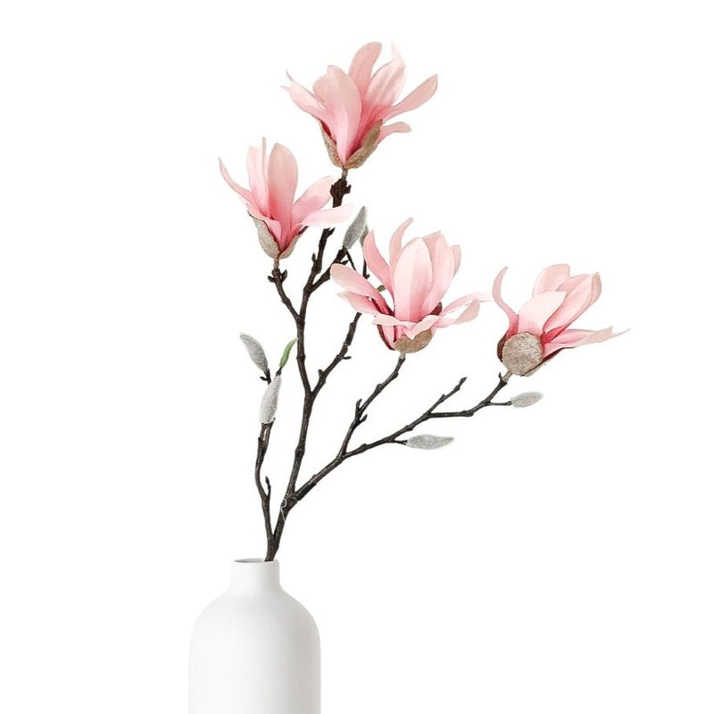 Magnolienzweig Rosa 60 cm by  MARYLEA - Floral Lifestyle & Interior.