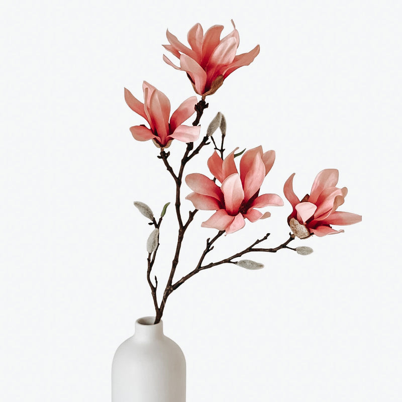 Magnolienzweig Rosa 60 cm by  MARYLEA - Floral Lifestyle & Interior.