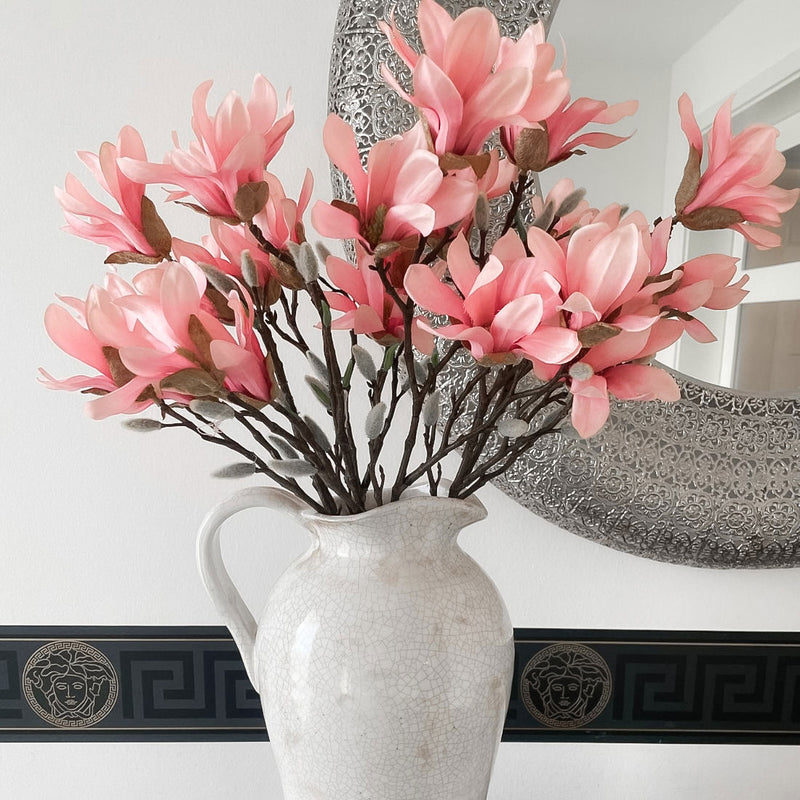 Magnolienzweig Rosa 60 cm by  MARYLEA - Floral Lifestyle & Interior.
