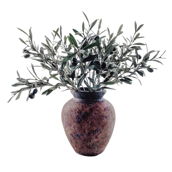 Olivenzweig mit Oliven 55 cm by  MARYLEA - Floral Lifestyle & Interior.